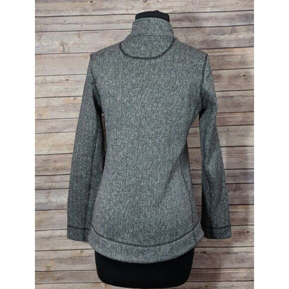 Marc ny performance Black Gray Womens Jacket XS Coat Lined Zip Up - Picture 3 of 4